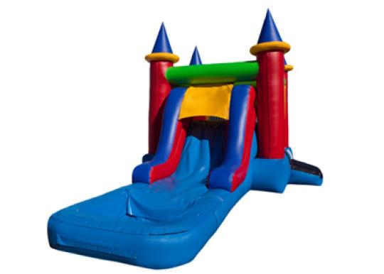 non slippery water slide bouncer combo