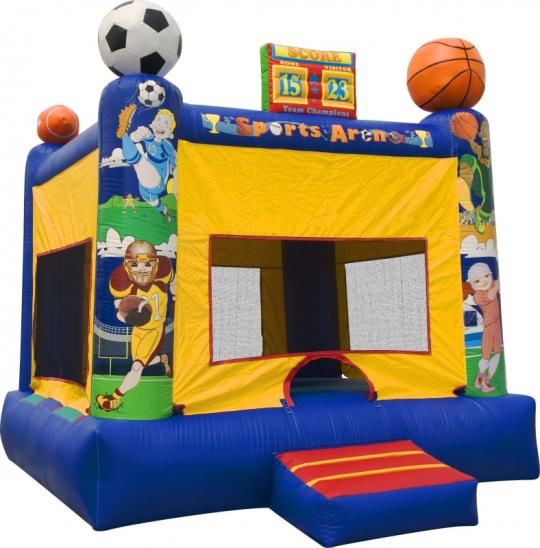 sports bouncer rental, sports inflatable