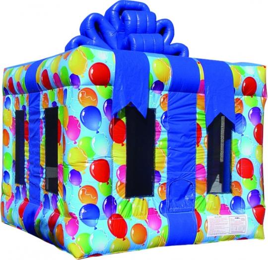 inflatable gift box bouncer rental