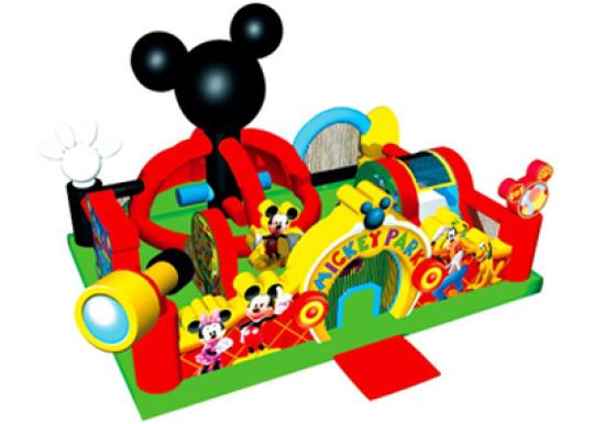 Mickey toddler inflatable combo