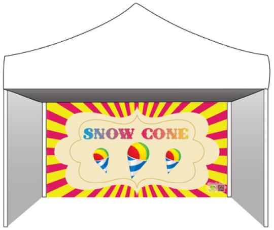 Snow Cone Booth Rental