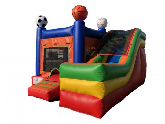 sports inflatable combo rental