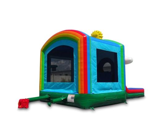 Fun Rainbow Bounce and Slide Combo