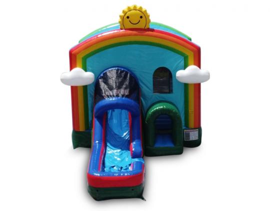 Fun Rainbow Bounce and Slide Combo