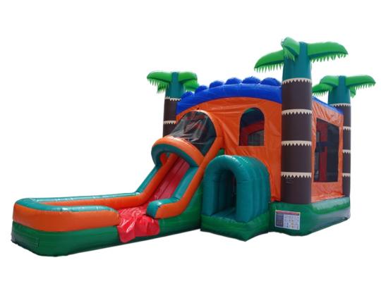 Fun 4in1 Tropical Combo Waterslide