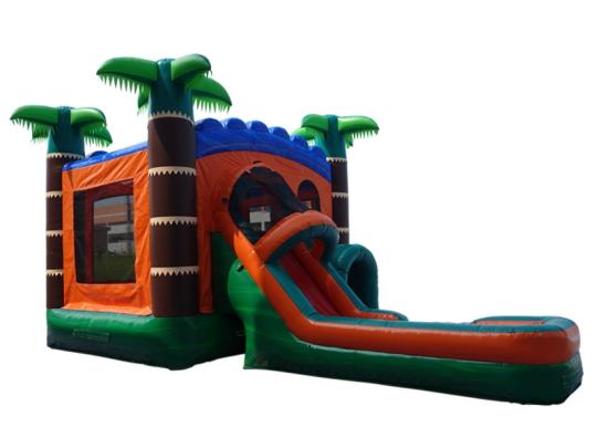 Fun 4in1 Tropical Combo Waterslide