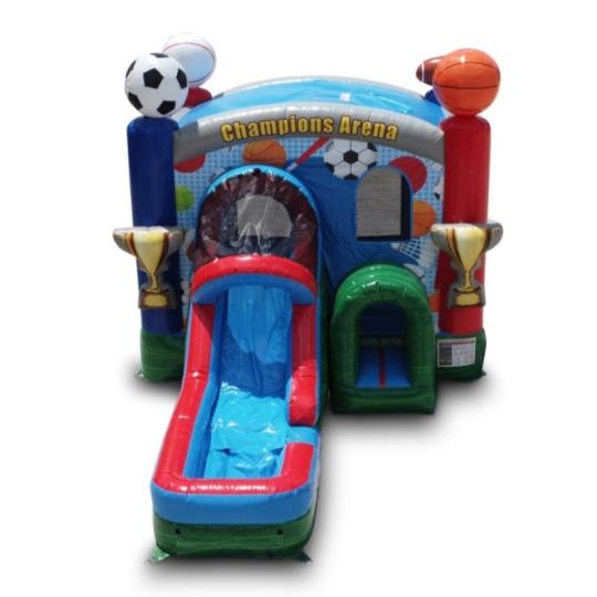 Fun 4in1 Sports Combo Waterslide