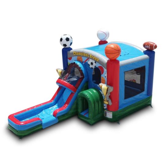 Fun 4in1 Sports Combo Waterslide