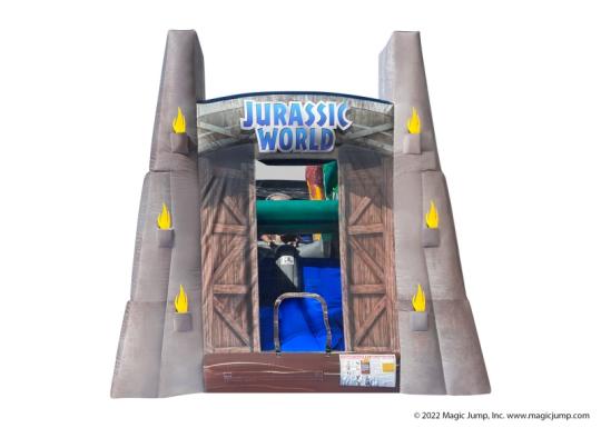 Jurassic World 50 Obstacle Course