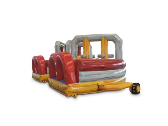 U Shaped Obstacle Course Inflatable Rental