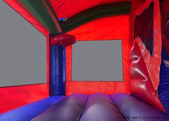 Sports Arena Bounce House Waterslide Inflatable