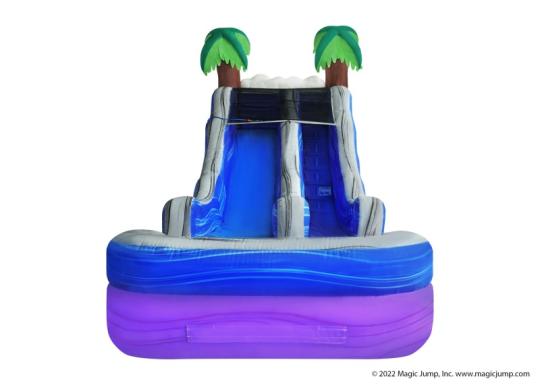 tropical paradise dry slide rental