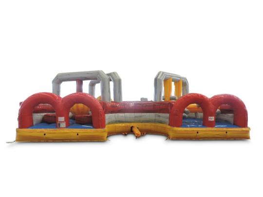 U obstacle course inflatable 