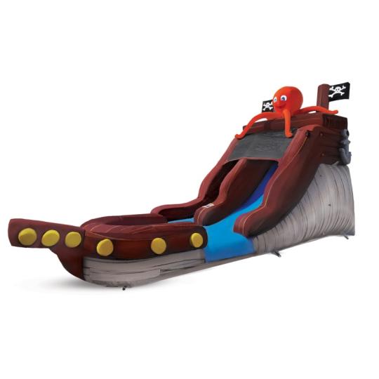 12 Pirate Water Slide Front Left View