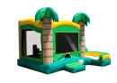 rent 5in1 inflatable combo, 5in1 tropical bouncy castle