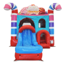 fun candy bounce and slide
