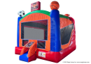 Sports Arena Bounce House Waterslide Rental