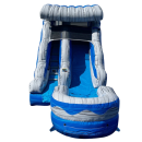 12 Wave Water Slide Front View