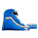 12 Wave Water Slide Side View