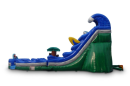 20' Tropical Curve Waterslide Front View