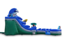 20' Tropical Curve Waterslide Right Side View