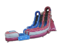 20' Cotton Candy Dual Curve Waterslide