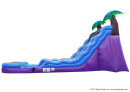 20' Tropical Paradise Inflatable Dual Lane Water Slide